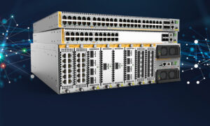 Stacked x950 switches on top of a SBx908 GEN2 chasssis switch