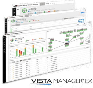 Vista Manager EX screens and logo