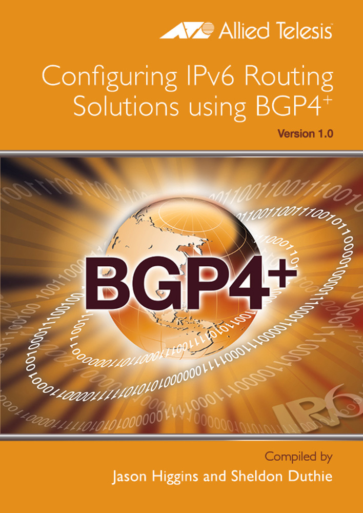 Configuring IPv6 Routing Solutions using BGP4+