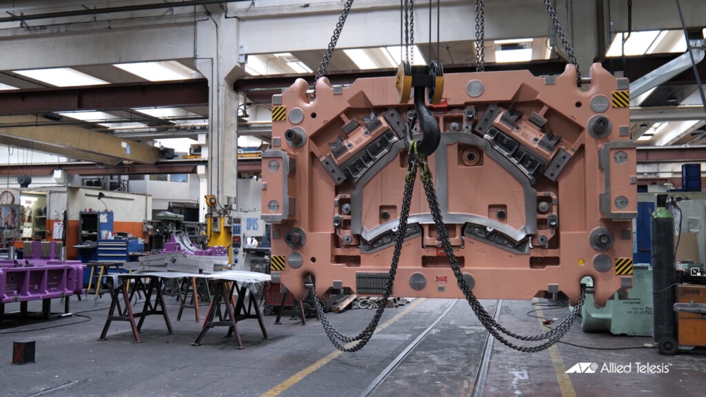 Inside the factory at Nuova Stame, Italy