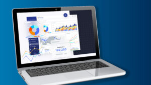 Laptop showing a Canopy softwarescreen