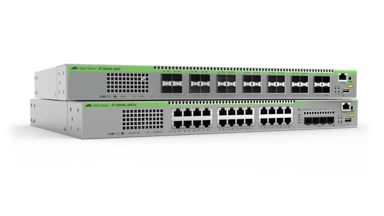 SE540L-28 Series switches stacked